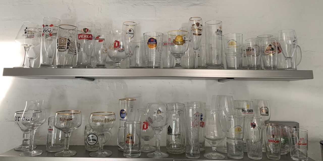 Ölglas från världens alla hörn