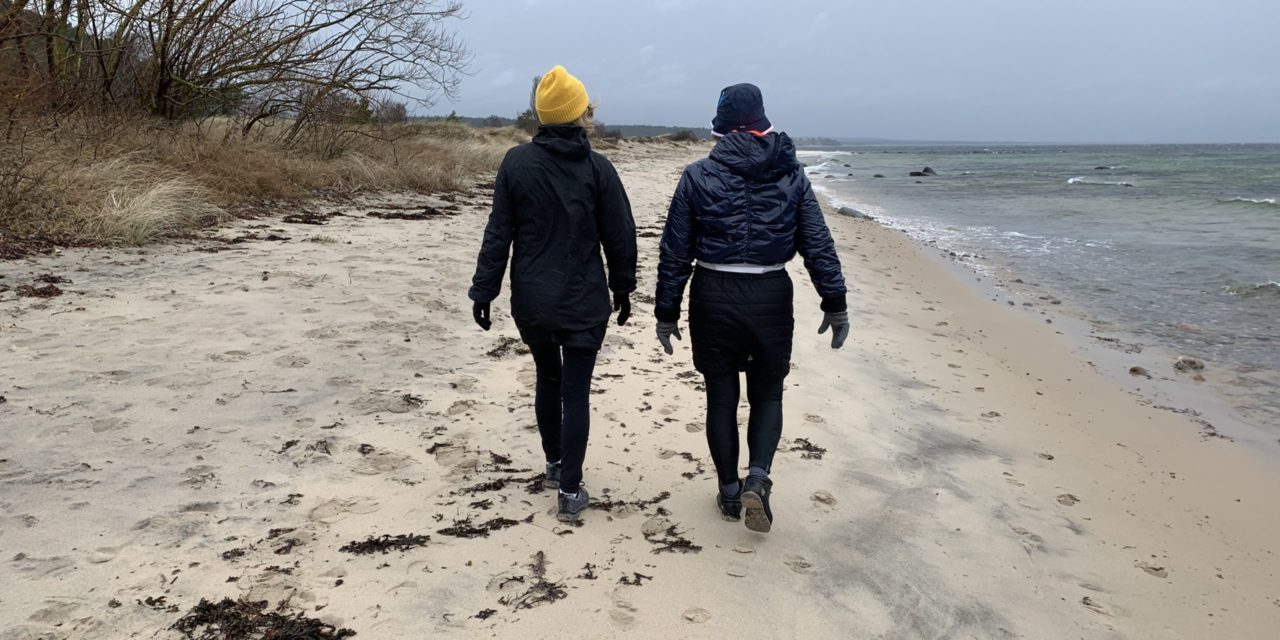 Stormig och härlig helg i Kivik