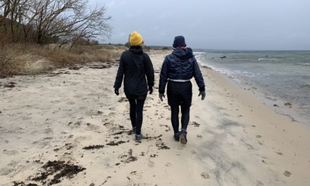 Stormig och härlig helg i Kivik