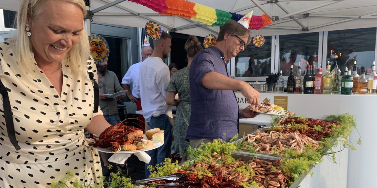 Kräftskiva på Buhres i Kivik och en massa annat kul!