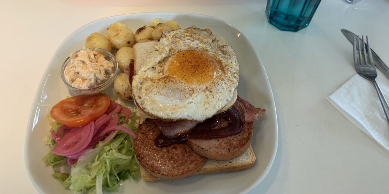 Min första trucker toast!