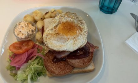 Min första trucker toast!