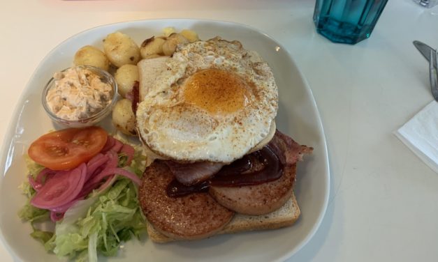 Min första trucker toast!