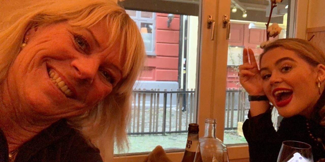 Nanna och jag förenar nytta med nöje!