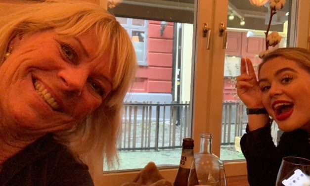 Nanna och jag förenar nytta med nöje!