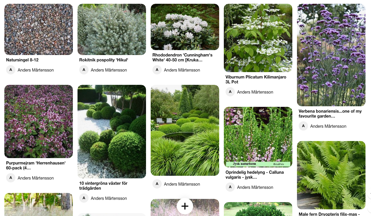 Inspirationsbilder från Pinterest