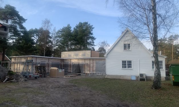 Här går det undan! Vårt nya hus växer fram.