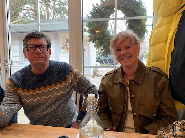 Äntligen kom snön till Skåne!