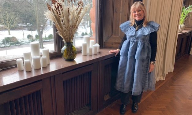 Så “vinterbonar” jag sommarklänningen – som naturligtvis är av märket Ganni!