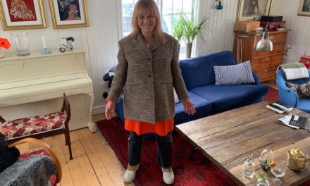 Nästa Ganni-plagg som följde med i resväskan: Snyggaste kavajen ever!