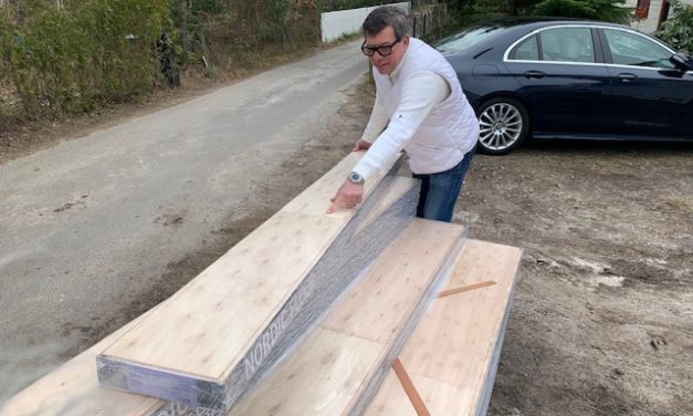 Senaste nytt från bygget!