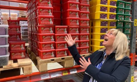 I’m in candy heaven. And Ricky in fishing ditto!