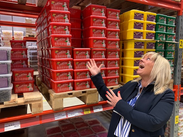 I’m in candy heaven. And Ricky in fishing ditto!