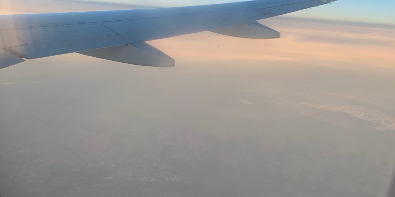 Vilken lycka att äntligen kunna resa!