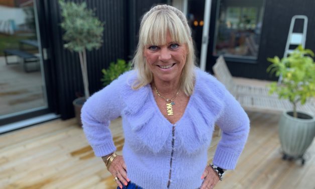 Ljuslila pastellkaramell.