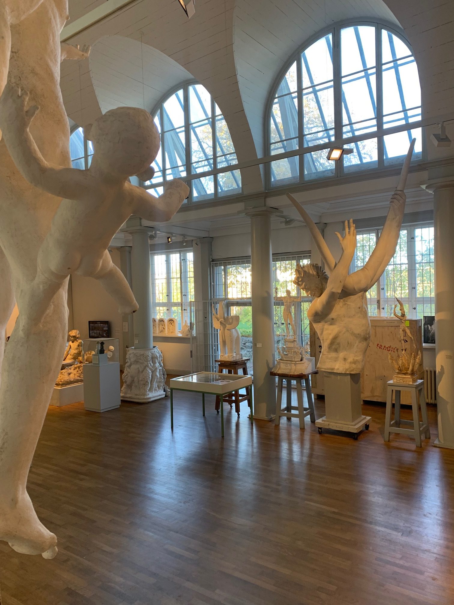 Skulpturer i ateljén Millesgården