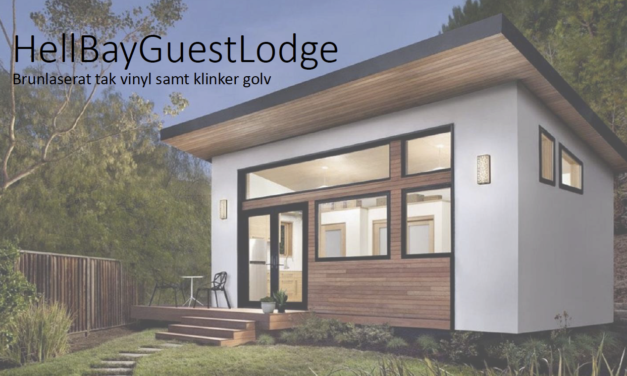 Gästhuset kommer att bli såååå fint!