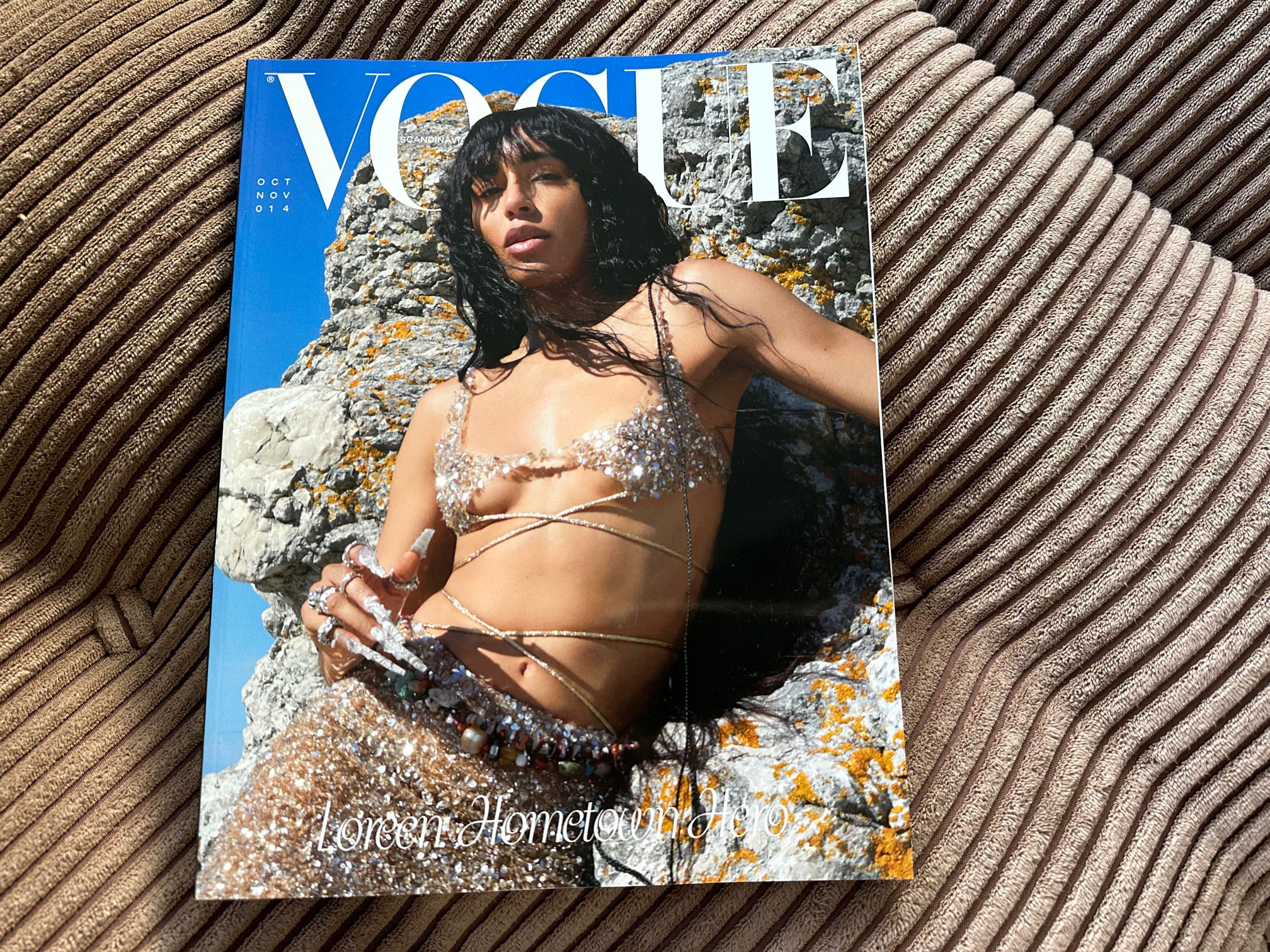 Loreen på omslaget till Vogue Scandinavia